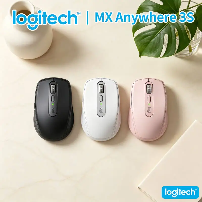 

Professional MX Anywhere 3S - 8000 DPI, Hyper-Scroll Feature, USB-C Port, Must-Have for Pet Seller Stock Record Keeping