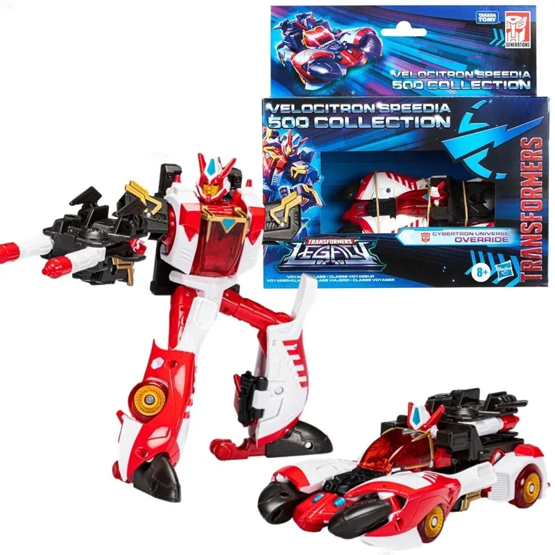 

Takara Tomy Hasbro Transformers Legacy Override Velocitron Speedia 500 Deluxe Action Figure Collect Ornaments Hobby Toys