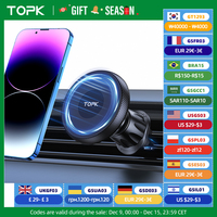 TOPK MagSafe Car Phone Holder,Magnetic Car Phone Mount,Air Vent Cell Phone Holder Car for iPhone 15 14 13 Pro Plus Mag Safe Case