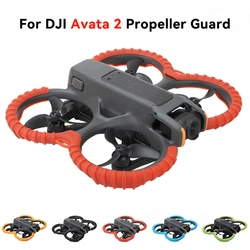 DJI Avata 2 için koruyucu tampon halka pervane Guard anti-çarpışma koruyucular Prop tampon için DJI Avata 2 Drone aksesuarları