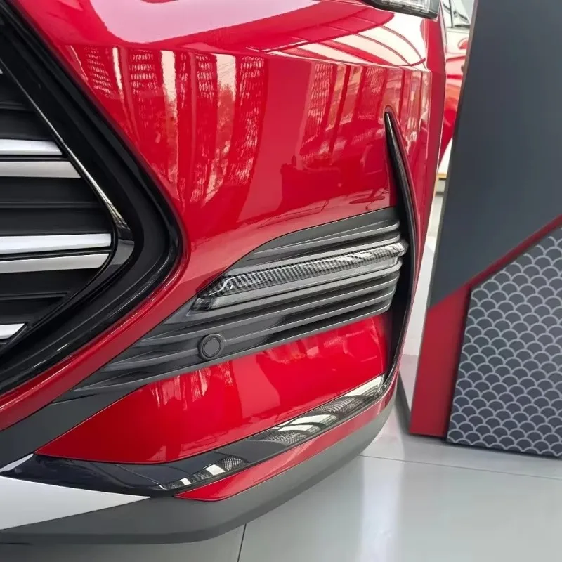 

ABAIWAI для BYD Song Pro DM-i 2022 + автомобильный передний/задний противотуманный фонарь, украшение для бровей, рамка, нож, рамка, 3D детали