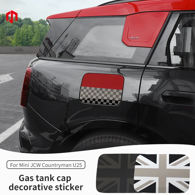 Fuel Tank Cap Stickers For BMW MINI JCW Countryman U25 Car Body Decal Decoration Sticker Car Styling Accessories