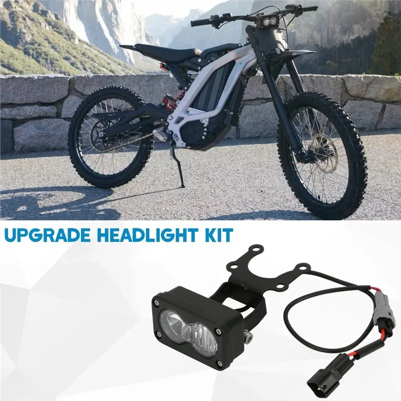 A58X-For Surron Light Bee X Segway X260 Talaria Sting MX4 MX3 Compatible 20W LED Headlight Kit 6000-6500K Plug N Play