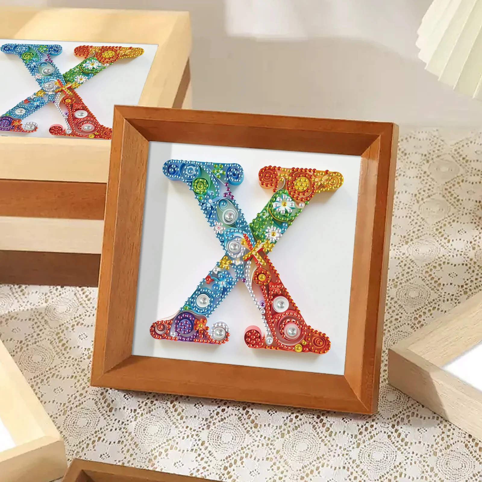 Special Shaped Diamond Art pai - огляд і ціна Art And Craft Letter X