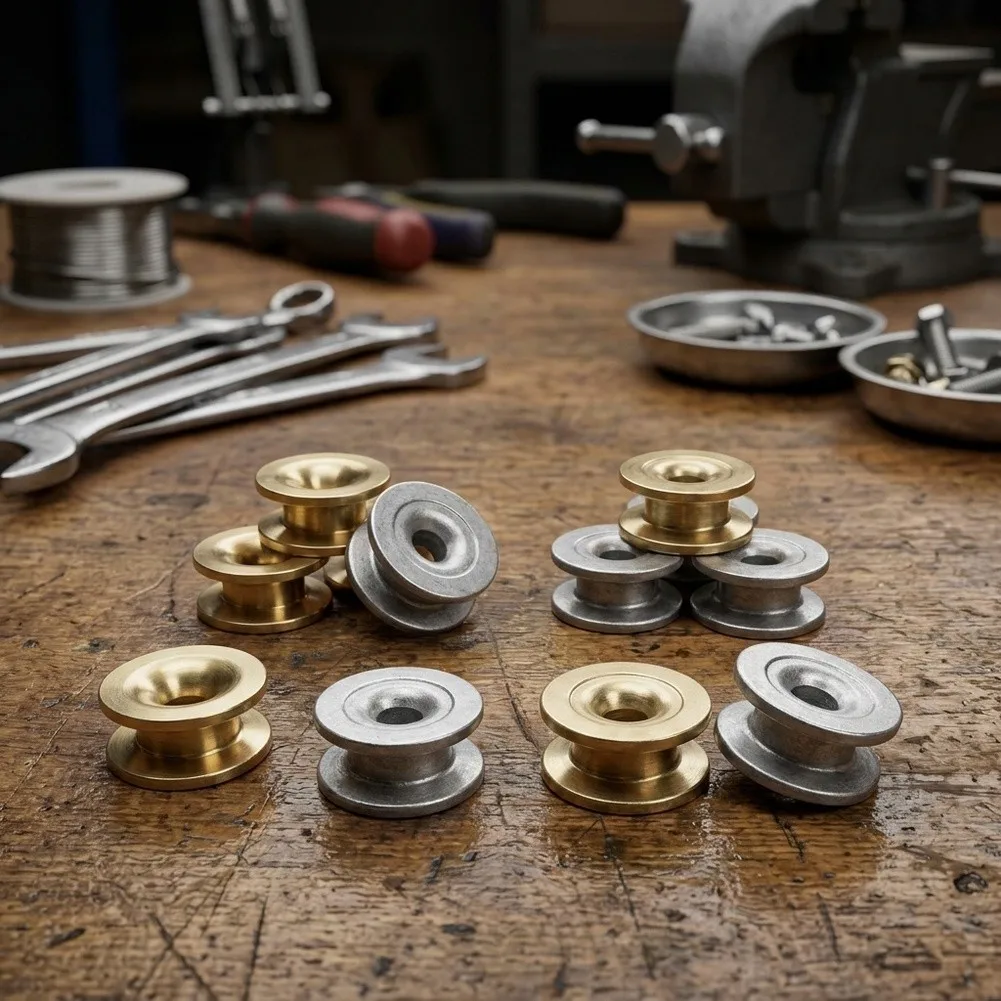 Garden Maintenance Replacement Parts Eyelets Sleeves Brass And Aluminum Construction Perfect For Gardening And Agriculture