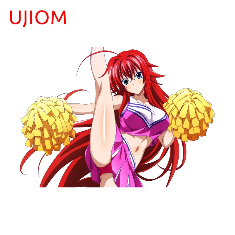 UJIOM Cheerleading Rias Gremory Wall Sticker Alluring Big Breasts Posture Eye Catching Decal Creative Personality Wallpapers