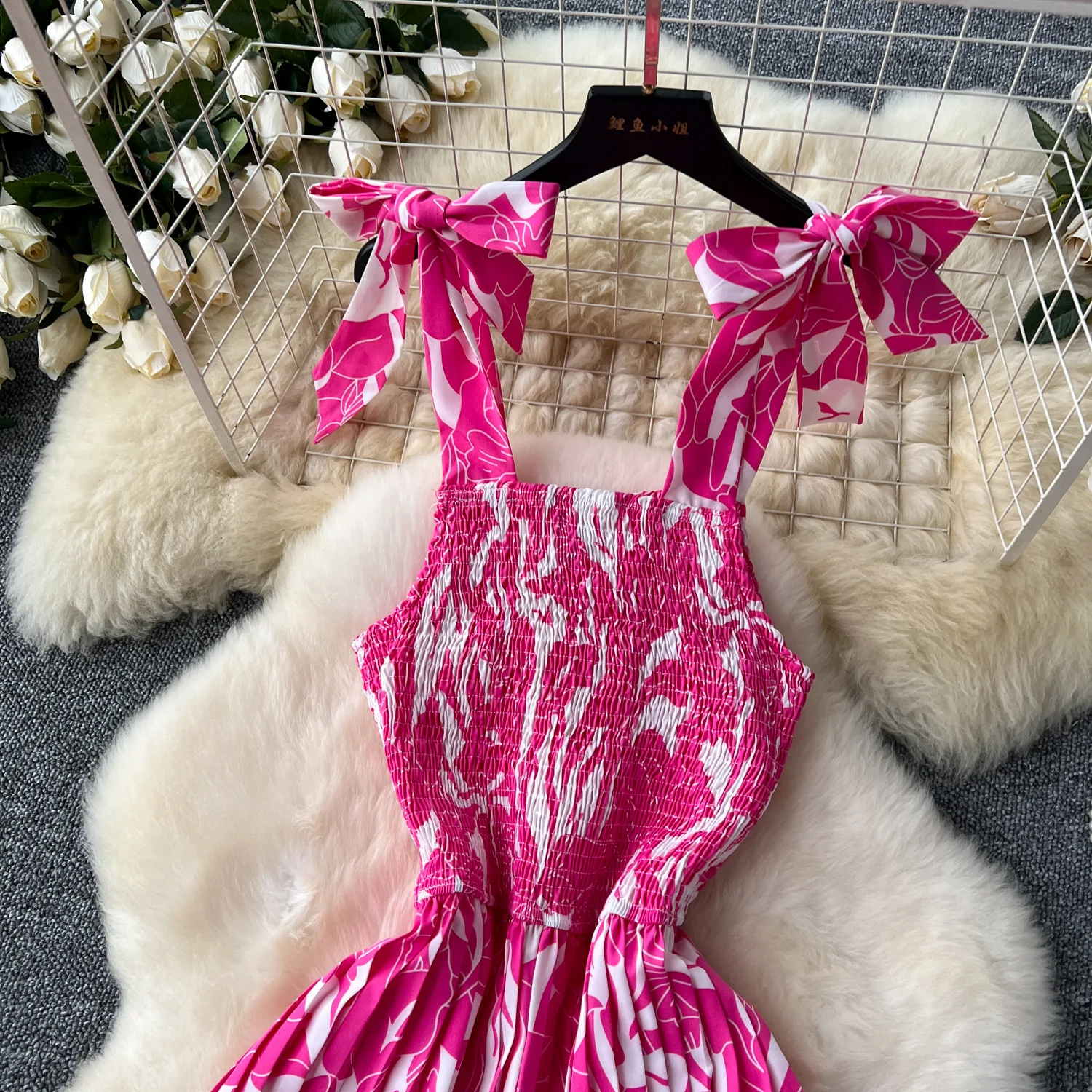 Jumpsuits Women One Piece Print Sling Sleeveless Overalls Wide Leg Long Pants Rompers Y2k Beach Casual Jumpsuit Summer 2025