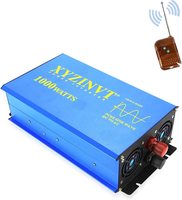 1500W 12V 220V Pure Sine Wave Solar Power Inverter Car Motor RV Battery Converter 24V/48V DC to 120V/230V/240V AC Remote Control