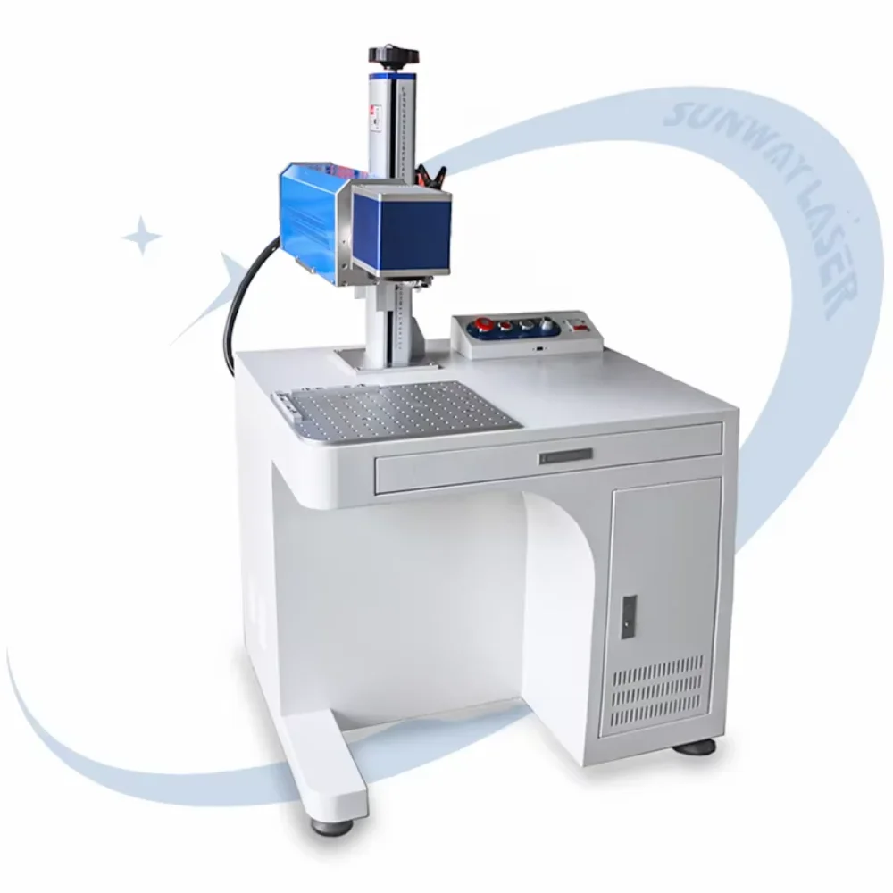 High Precision Cabinet 20W 30W Laser Engraving Marking Machine Co2 Engraver CO2 Rf Laser Marking Machine Reliable products