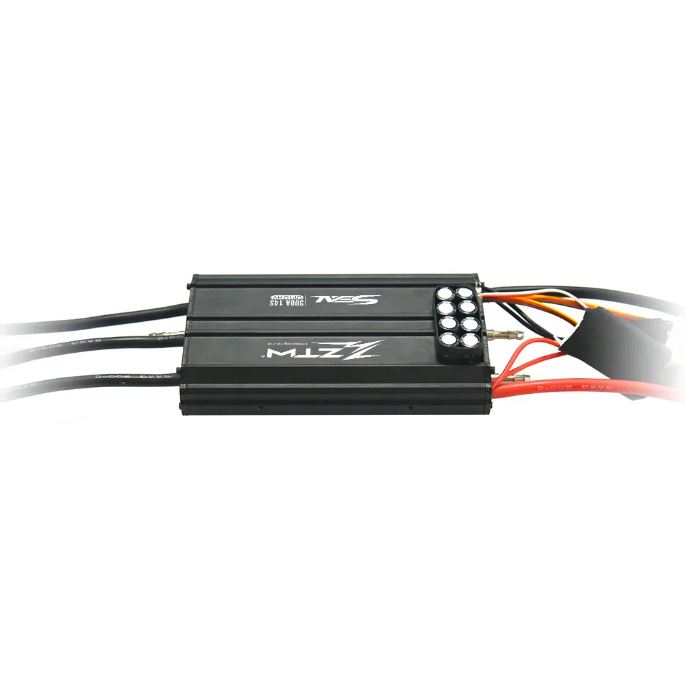 ZTW Seal 300A ESC HV 6-14S 58V Two-way Water Cooling Waterproof Brushless Speed Controller For RC Racing Boat Electric Surfboard