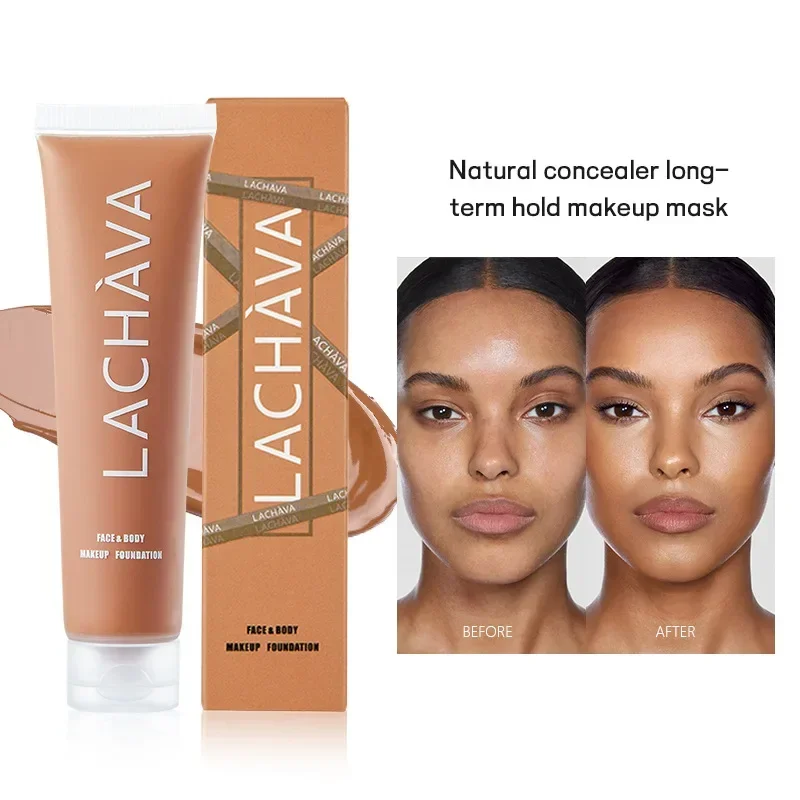 Light Breathable Flawless Wear 24 Hours Time Makeup Naked Feeling Natural Shiny Texture Non-sticky Liquid Foundation Concealer