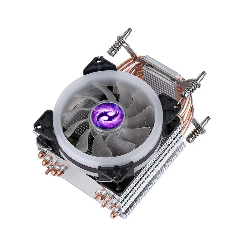 LANSHUO 90mm Cooler CPU Fan 2/4/6 Heat Pipe Tower Type Radiator Silent Processor Compatible LGA 1700 2011 X99 2066 X79 1200 115X view 4
