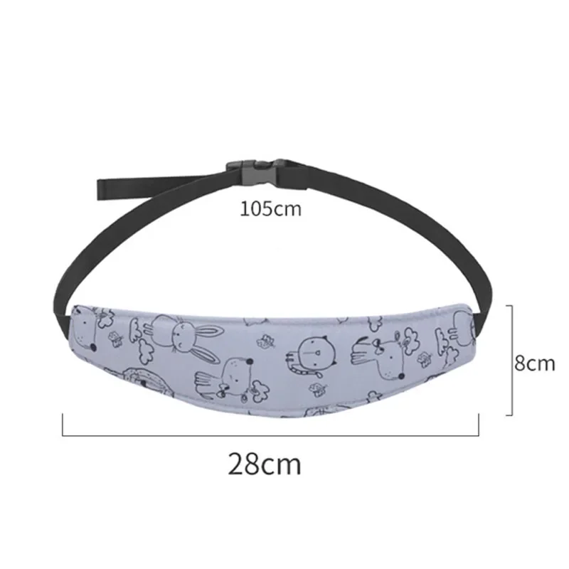 Support de tête de siège de voiture réglable pour bébé, ceinture de fixation pour enfants, positionneur de sommeil pour parcs, oreillers de sécurité pour bébé, garçons et filles