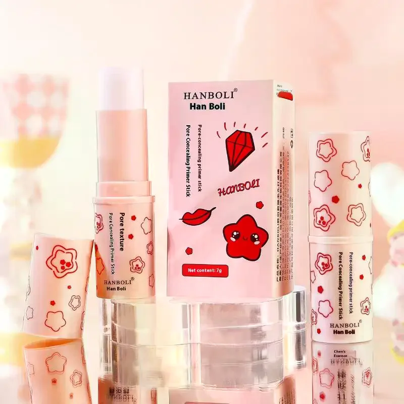 Crème hydratante pour les pores invisibles, 7g, mate, primaire pour le visage, bâton d'apprêt pour les pores invisibles, éclaircissant, soin pour le contrôle de l'huile de la peau