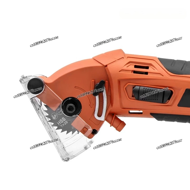 

Ручная мини-бензопила мощностью 400 Вт, циркулярная пила с 3 пильными полотнами и вакуумным адаптером, электрическая пила «сделай сам», станок для резки дерева и металла