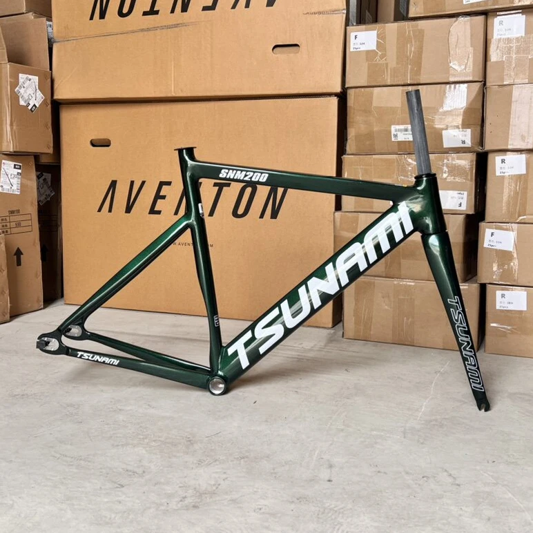 TSUNAMI SNM200 フレーム Tsunami SNM200 Fixed Gear Bike Aluminum Alloy Frame Fixie Single