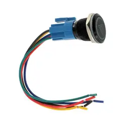Warning Light Button Switch Emergency Hazard Warning Push Button Switch Car Emergency Light Switch Button for Car Motorcycle