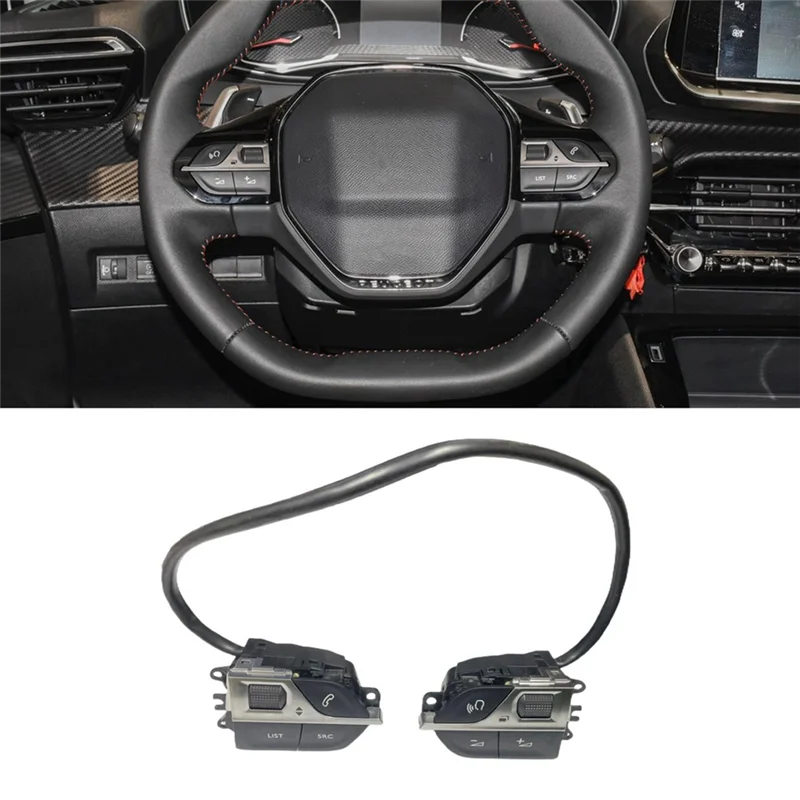 سيارة متعددة الوظائف مزيج تجميع مفتاح لشريك 2008 4008 سيتروين C5 C3 9812313777 98255044ZD #5