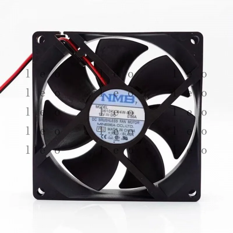

CC for NMB 3610KL-04W-B69 9025 DC12V 0.56A 9CM 2-Wire Dual Ball Cooling Fan