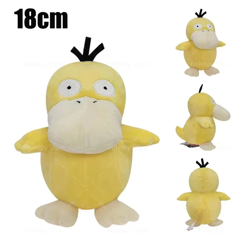 Pokemon Plush Toy Pikachu Togepi Psyduck Anime Figure Stuffed Doll Throw Pillow Baby Christmas Birthday Gift for Kids