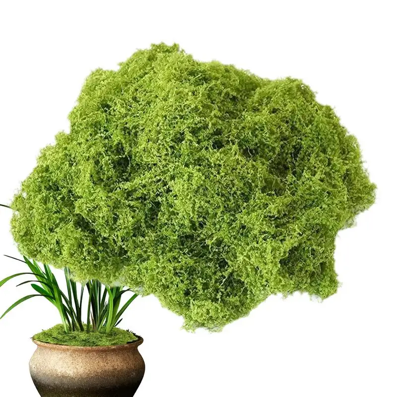 Fairy Grass Lawn Miniature Ornament 100g Decorative Moss For DIY Projects Artificial Moss Fake Moss For Moss Walls Glass