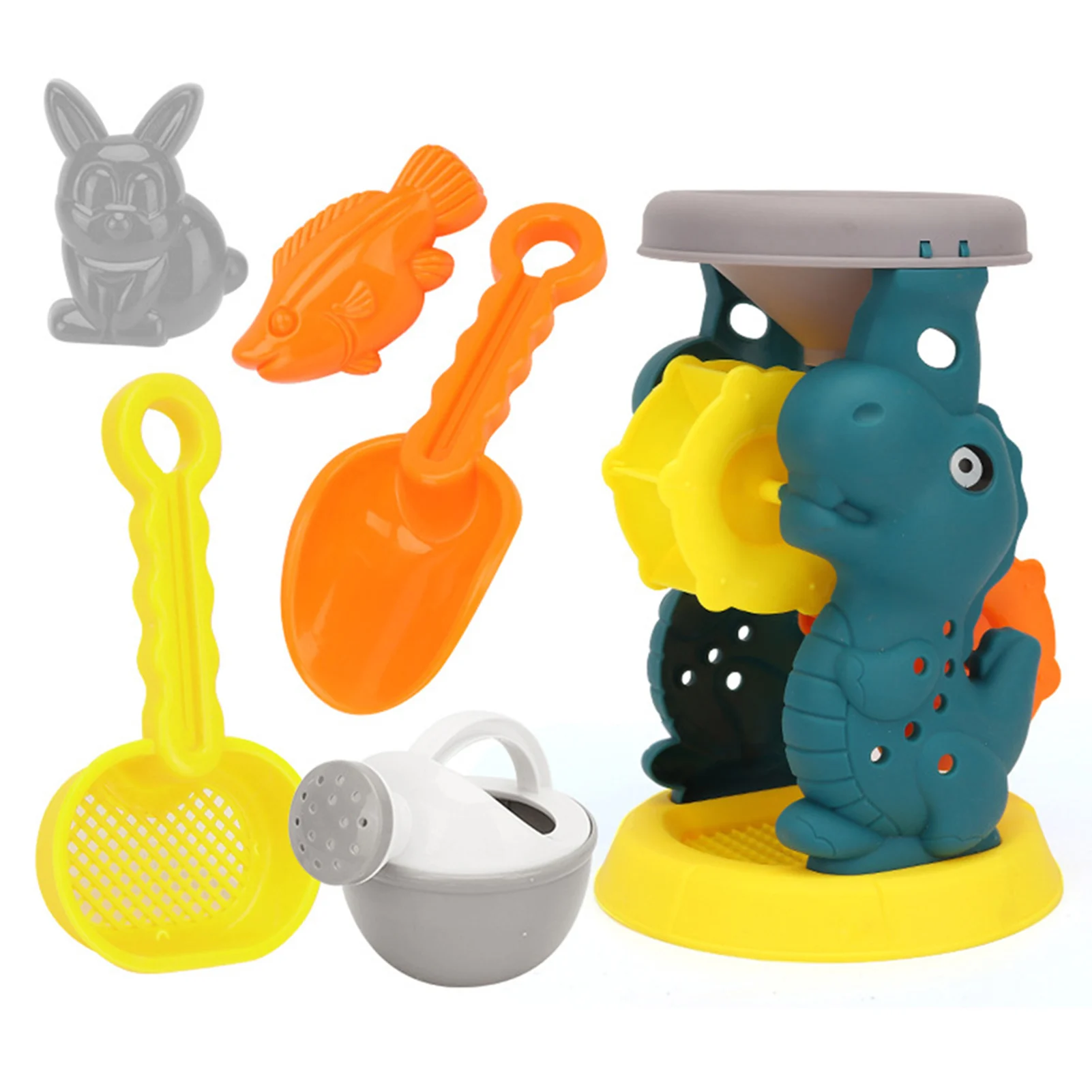 Children Beach Toys Set Portable Sand Digging Tools Reusable Summer Water Toy