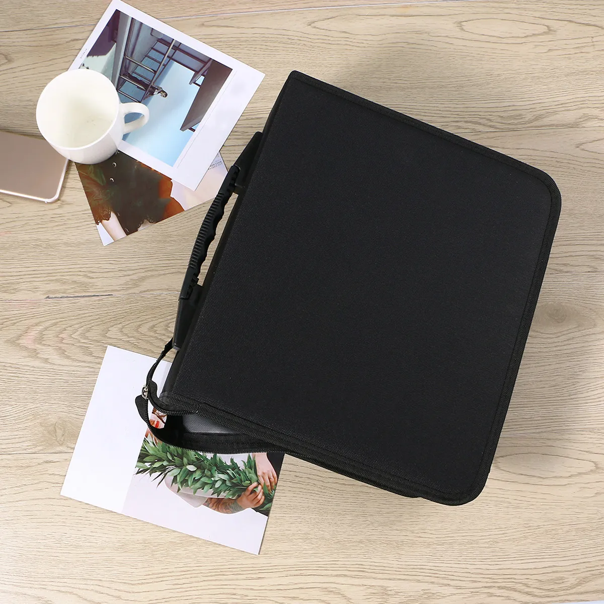 

Сумка для хранения 288 дисков CD/DVD с застежкой-молнией, 36 страниц, 8 дисков на каждой странице, защитный влагостойкий органайзер, удобный для путешествий