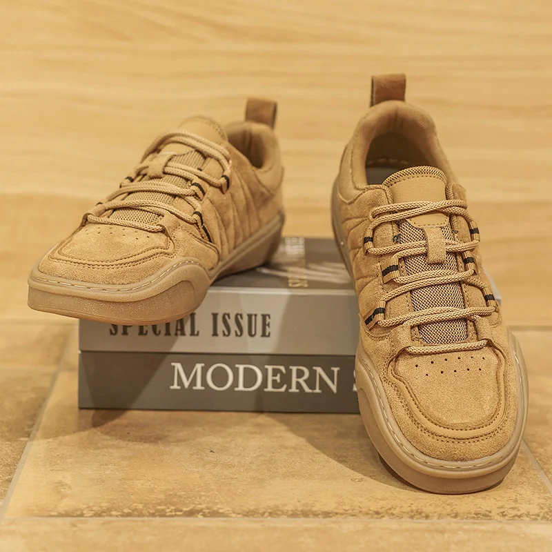 

Осенняя молодежная спортивная футболка Agan Oes, мужская американская уличная ретро повседневная доска Oes, дышащая резиновая подошва с круглым носком