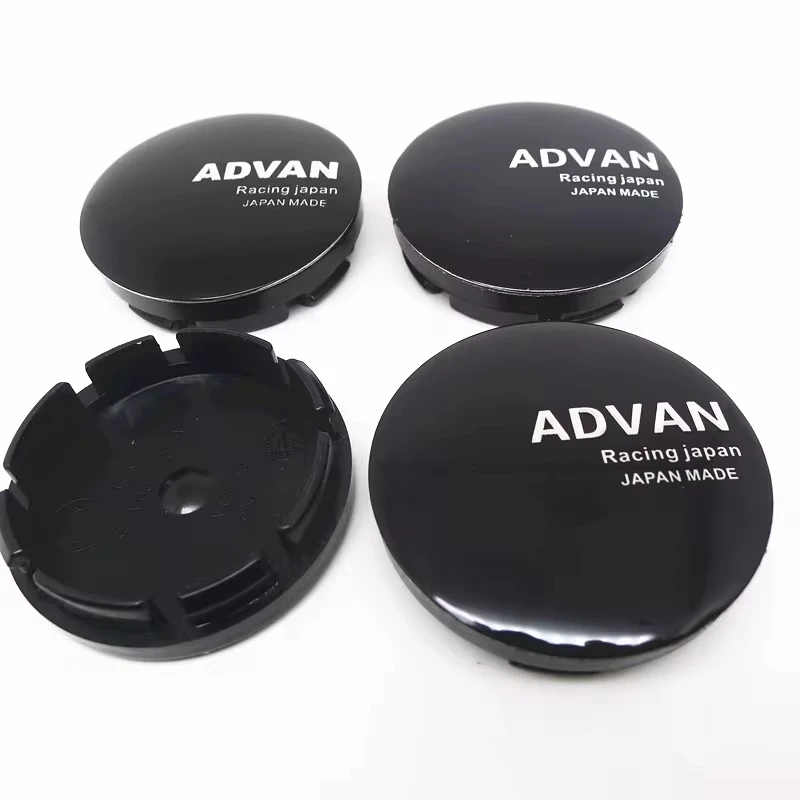 4PCS 56MM 60MM Advan Emblem Car Wheel Center Cap Hubs Cover Badge Auto Styling Accessories