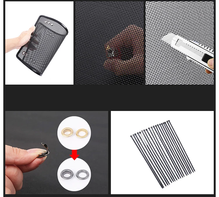 For Geely All-new Emgrand II 2023 2024 Car Front Grille Insect Proof Net Radiator Condenser Protective Cover Auto Accessories