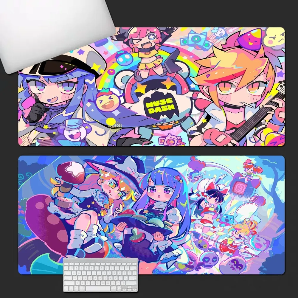 

Muse Dash Anime Girl Mousepad INS Tide Large Cartoon Anime Gaming Mouse Pad Keyboard Mouse Mats Desk Mat Accessories