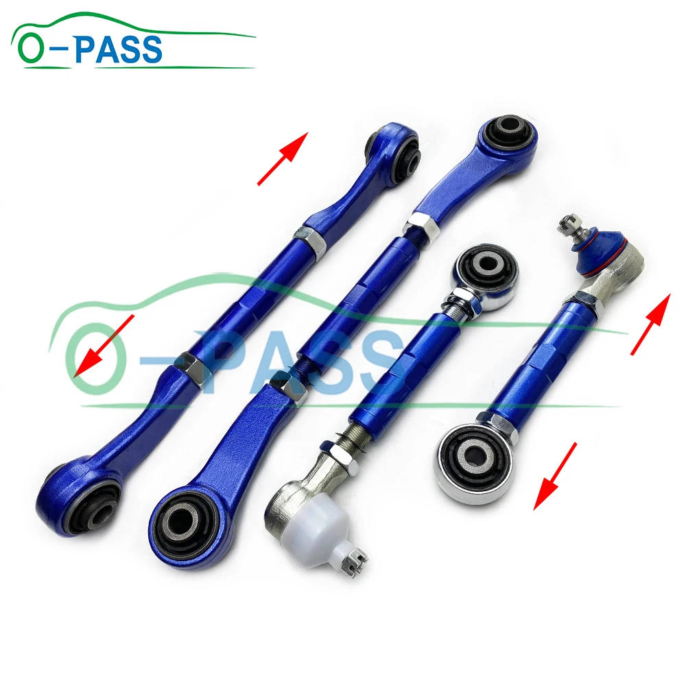 Adjustable Rear Control arm set For Hyundai iX35 Tucson 2WD & KIA Optima III TF Sportage 4x2 55100-2S000 55250-2S000 Camber Toe