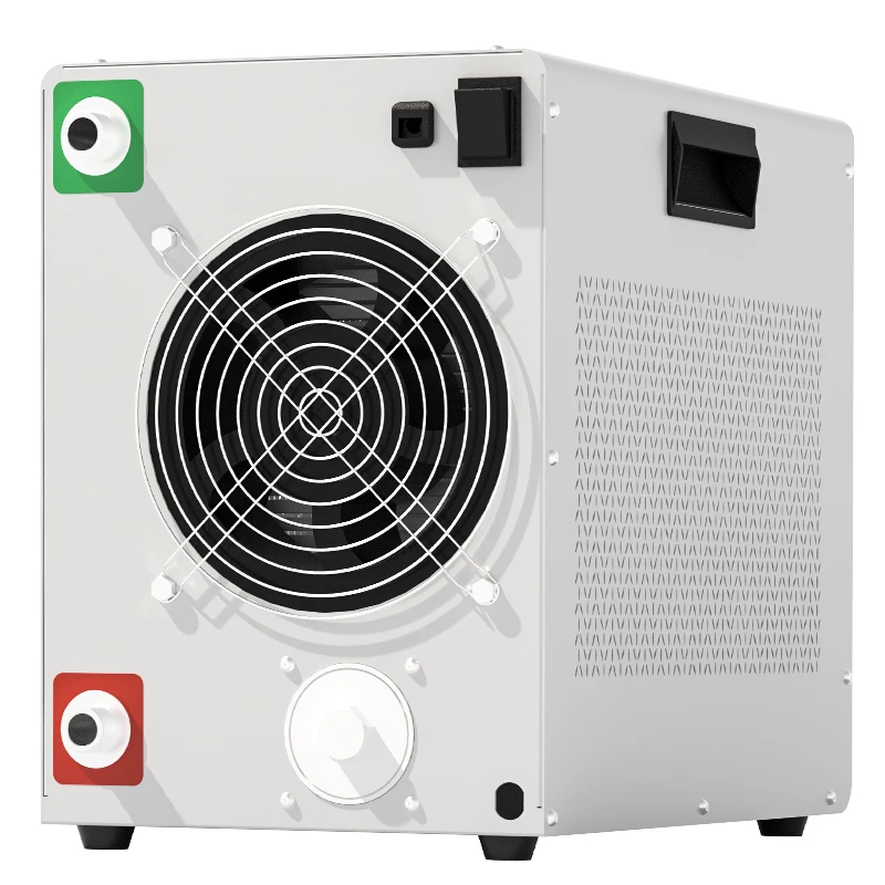 Bagno di ghiaccio compatto da esterno con controllo WiFi - Raffreddatore e scaldabagno a doppia funzione da 1 HP/1/2 HP, sistema portatile per bagno di ghiaccio per la casa