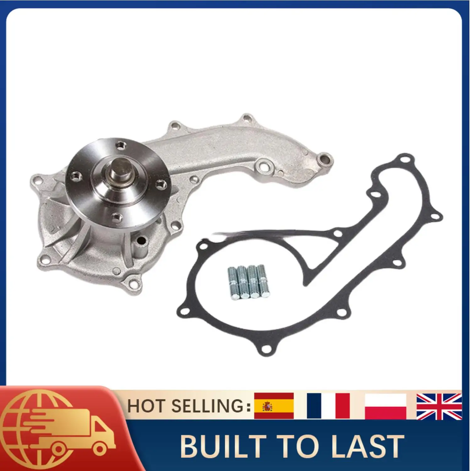 

Водяной насос двигателя для Toyota Tacoma 2005-2016 2.7L 2TRFE и для 2010 4Runner 2.7L 2TR-FE OE 2TRFE Детали охлаждения газового двигателя