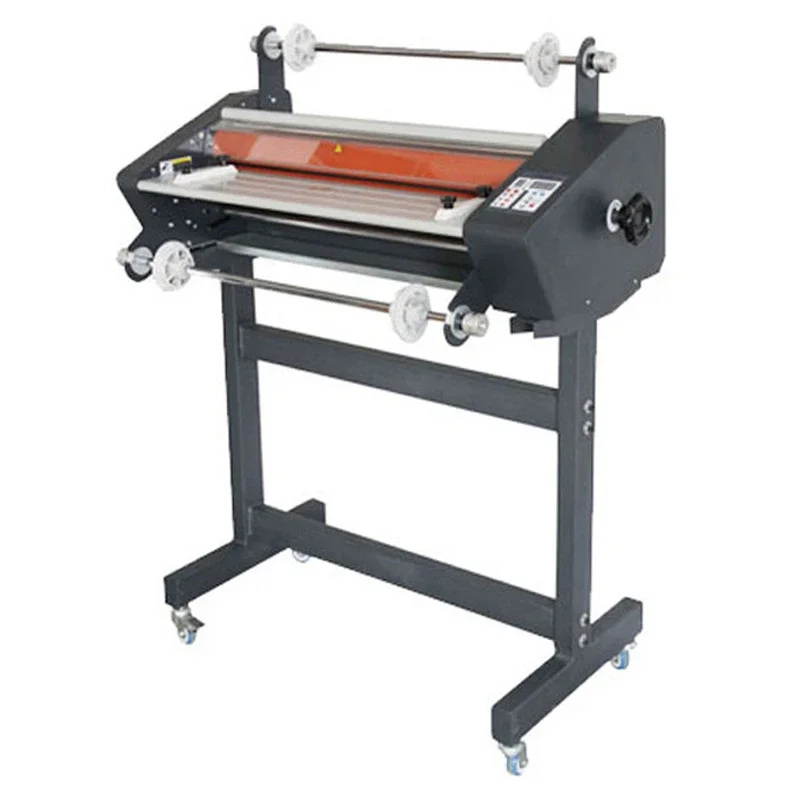 FM650 Laminating Machine 1800W Laminator Cold and Hot Laminating Machine Iron Roll High Quality Hot Laminating Machine