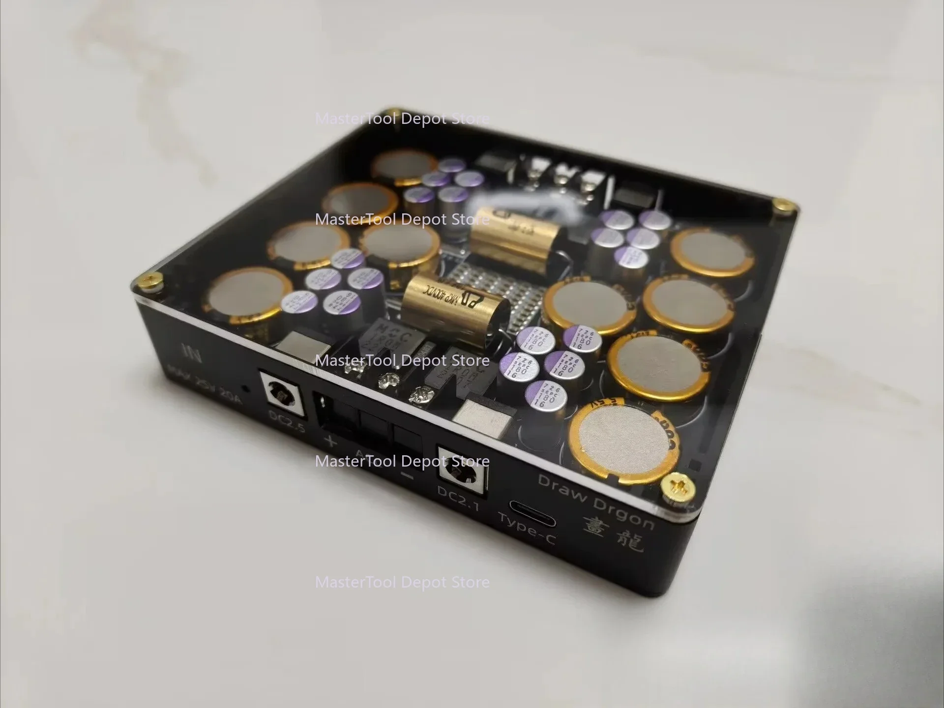 Hualong V2 flagship electronic processor, HIFI power purification, linear power supply TypeC supports full speed data transfer.
