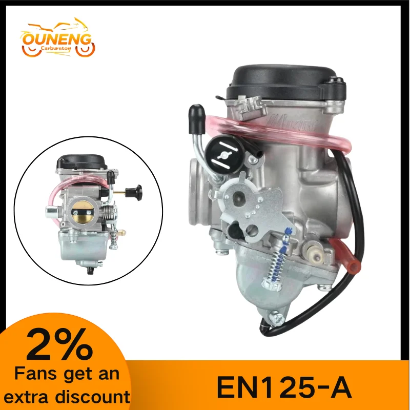 Motorcycle Carburador 26mm For Suzuki EN125 125cc Engine GZ 125 Marauder GN 125 GS125 Manual Choke Carb Drit Pit Bike Carb