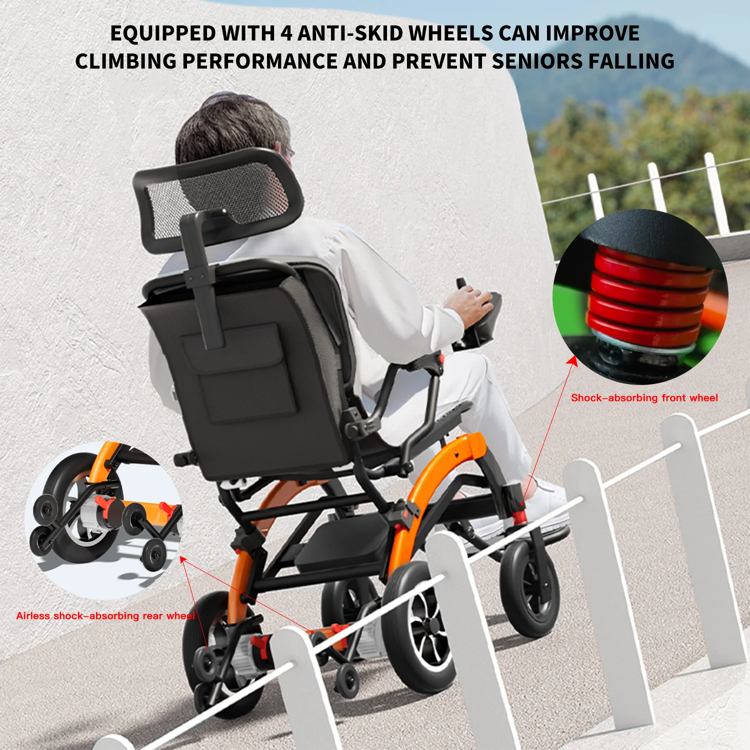 Power Four-Wheel Electric Bike Peak 800W Dual Motor 24V23AH Battery 32Miles Range,Aluminum Alloy Frame,Removable Cushion