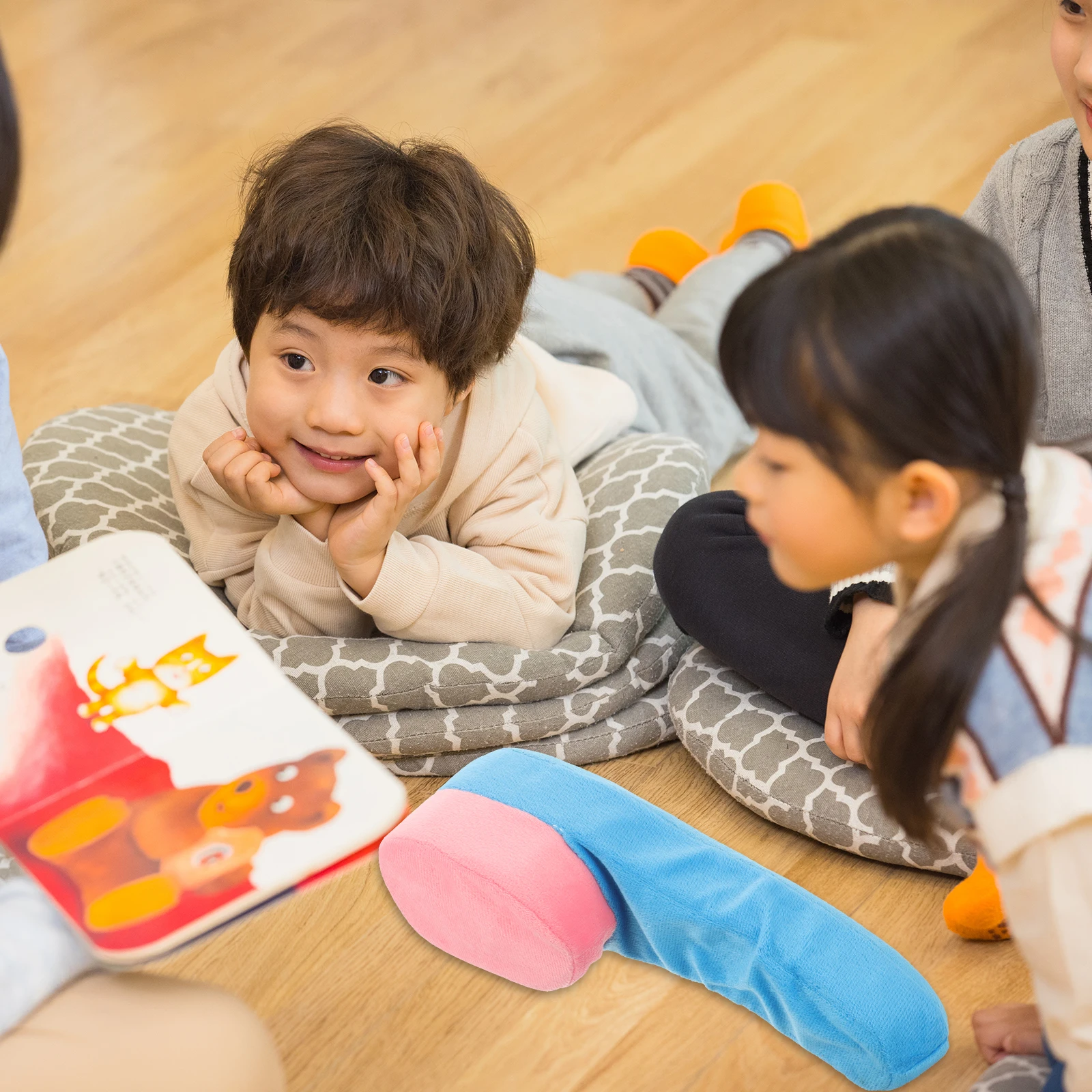 แปรงสีฟันสำหรับเด็ก อุปกรณ์ประกอบการแสดงเต้นรำ ของเล่นเต้นรำ แปรงสีฟันเด็กผู้หญิง ทำจากผ้าฝ้าย