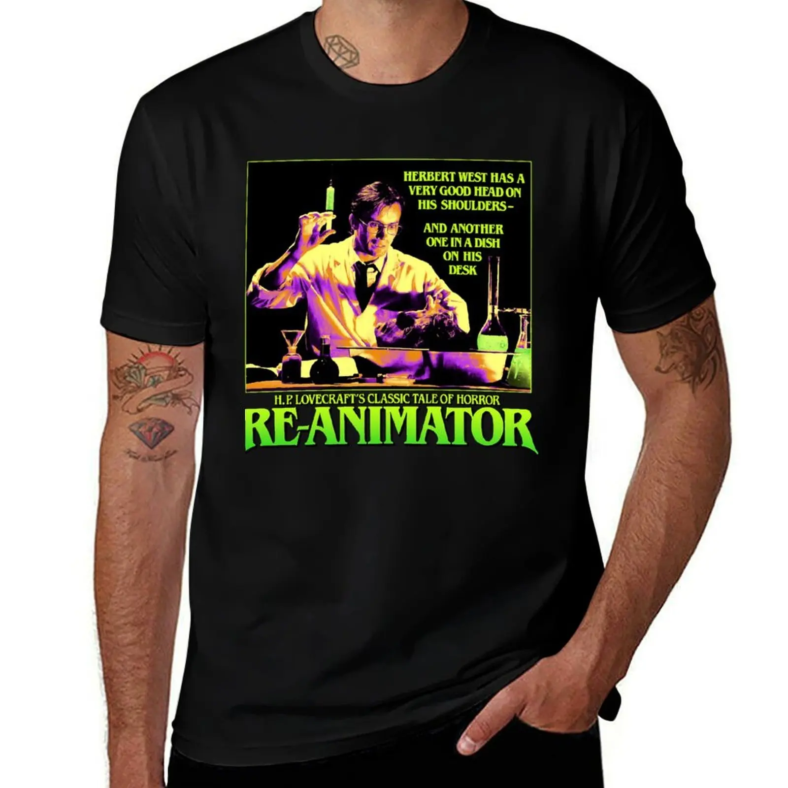 Reanimator T-Shirt Big and Tall Gym T-Shirt