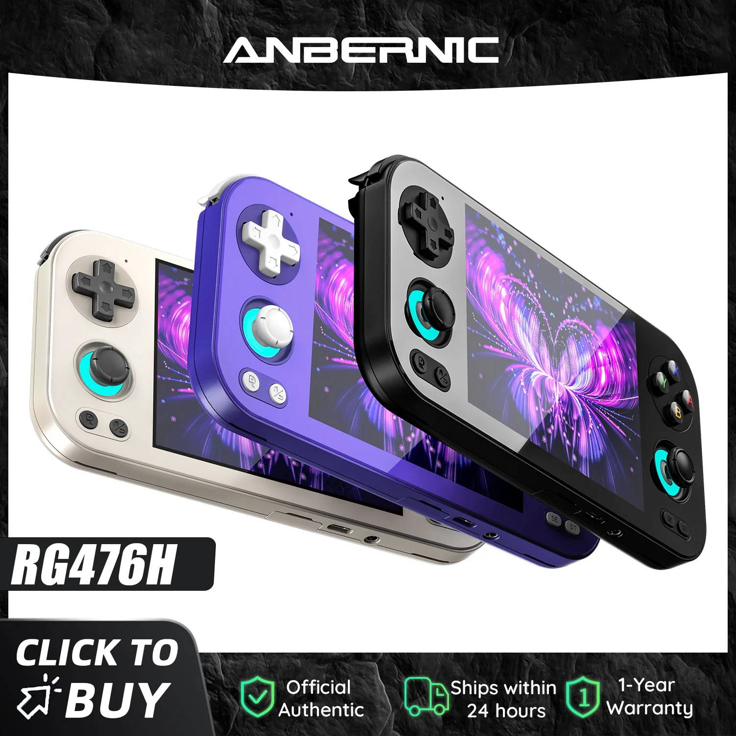 ANBERNIC RG 476H Handheld Game Console 4.7-inch LTPS In-Cell