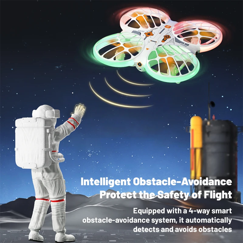 JJRC Drone with Obstacle AvoidanceInfrared Induction Sensor Aircraft Remote Control Toys for Boys Outdoor Toy Kids Birthday Gift