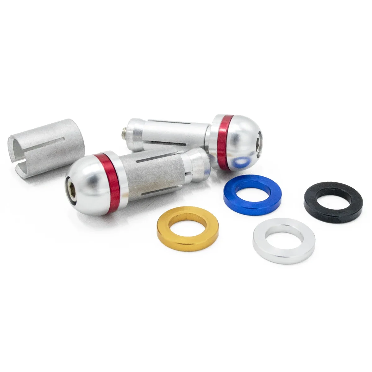 】13.5mm-18mm Multiple Colors Universal  High Quality CNC Aluminum Alloy Motobike Handle Motorcycle Balance Block Handlebar End