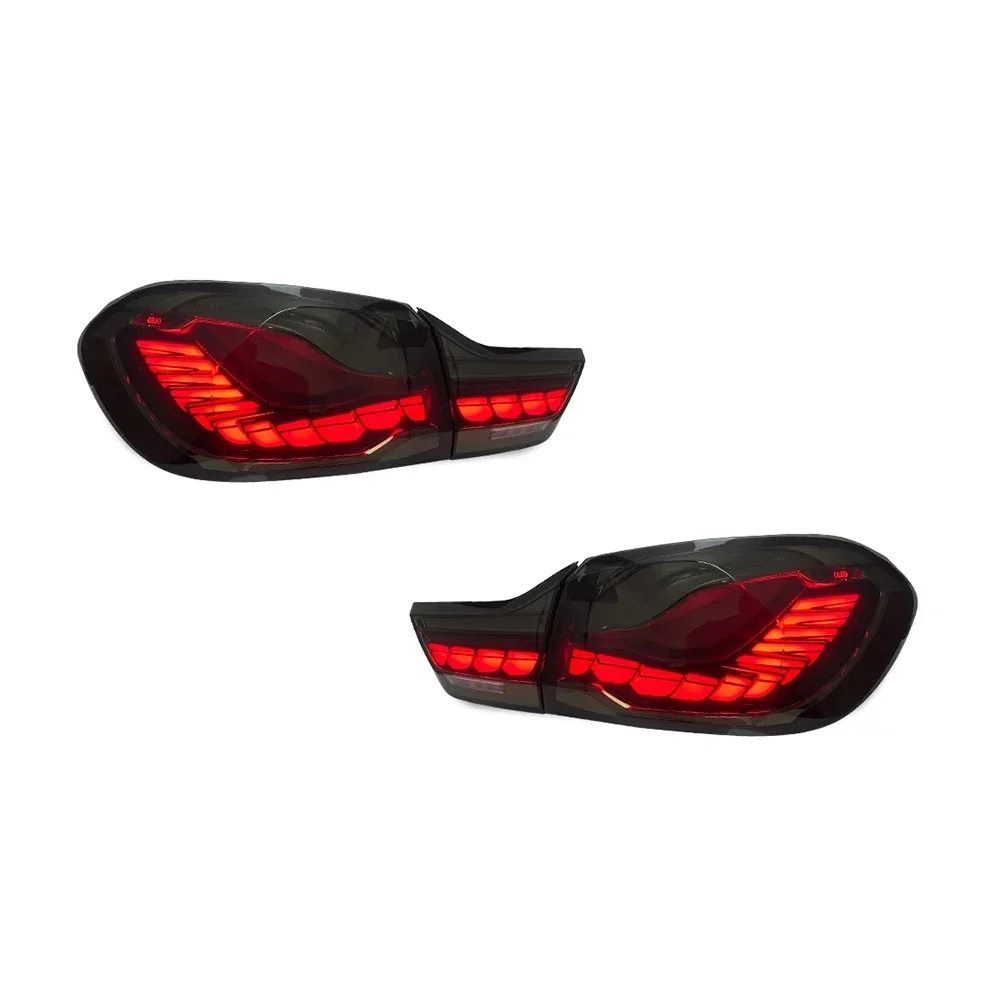 2Pcs Taillight LED Tail Light  Rear Fog Lamp+Brake Lamp+Reverse+Dynamic Turn Signal For BMW 4 Series F32 F33 F36 F82 F83 M4