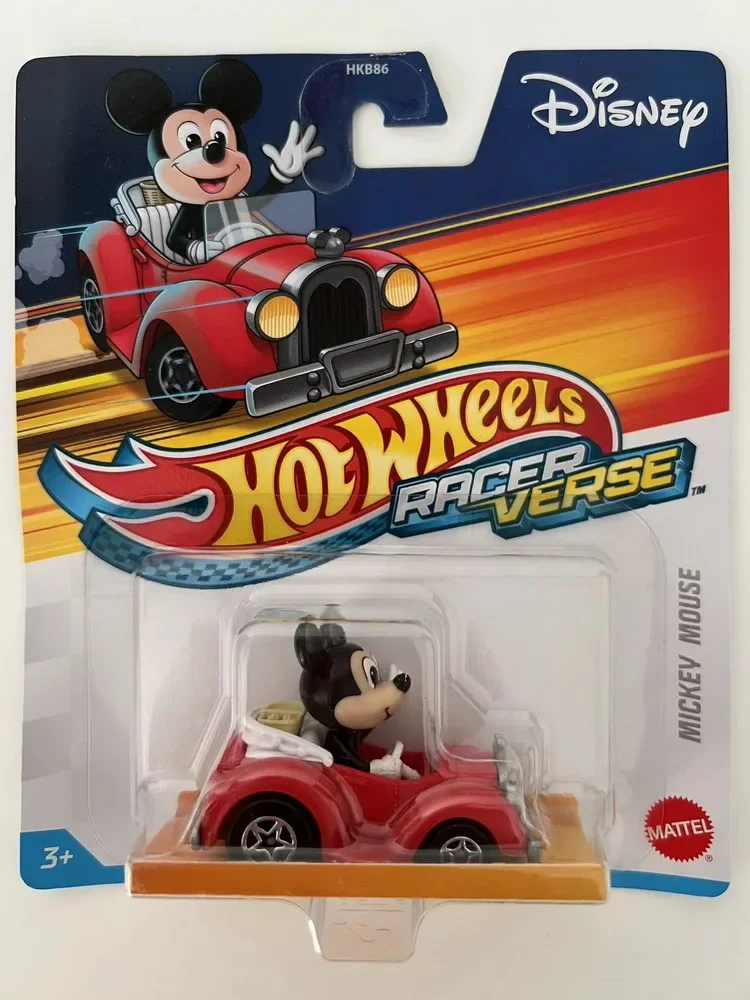 Hot Wheels Car Model Disney Marvel Figure Series Collectible Metal Diecasts Toy Decoration Model Children Toys Birthday Gifts