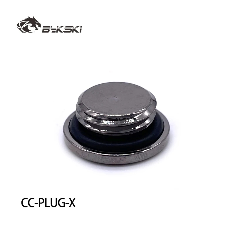Bykski CC-PLUG-X Brass Ultra Thin Inner Hexagon Water Stop Sealing Lock Computer Water Cooling Acessories G1/4" Fitting End Plug - view 5