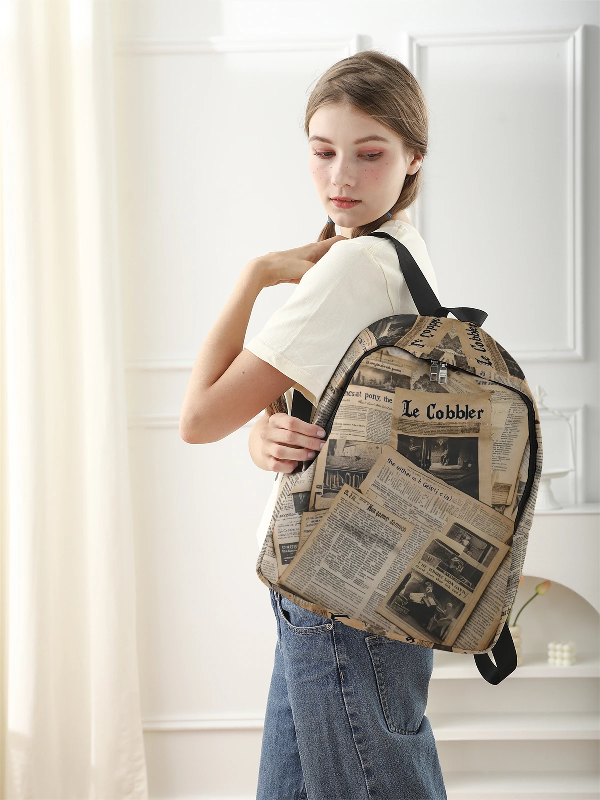 حقائب ظهر جامعية جديدة ذات سعة كبيرة للرجال والنساء، وأجهزة كمبيوتر محمولة عصرية للنساء، وحقائب ظهر، وحقائب سفر لطيفة للفتيات #2