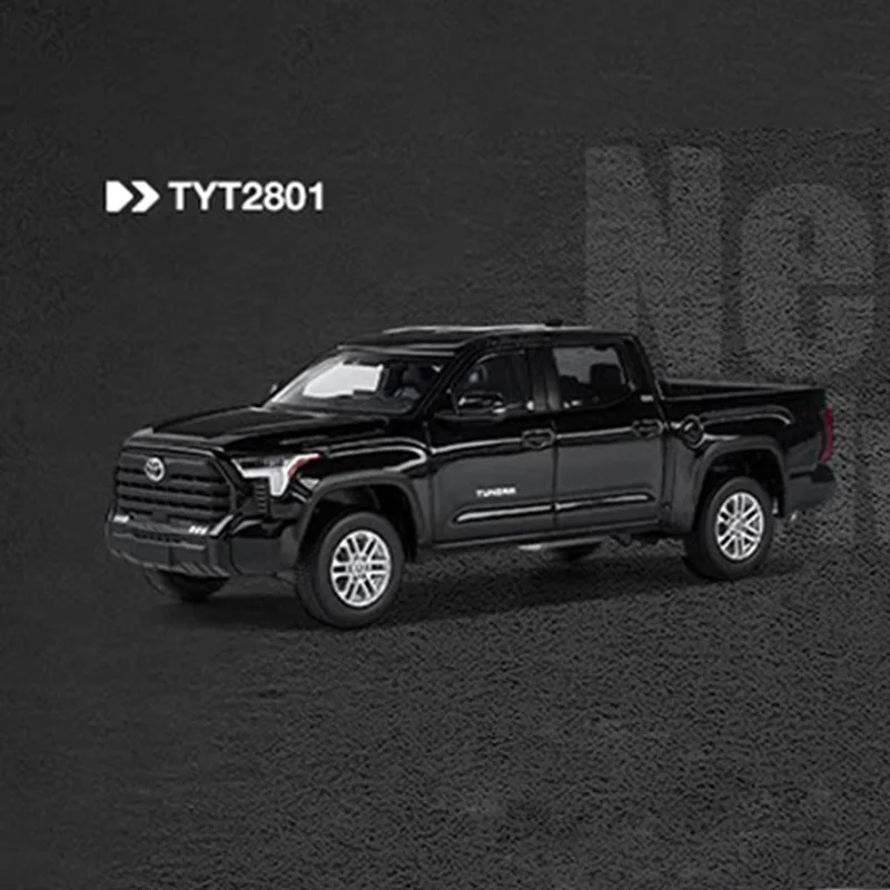 MASSDI Alloy 1/64 2022 Tundra Pickup Car Model Static Decoration Collectibles Gift Toys