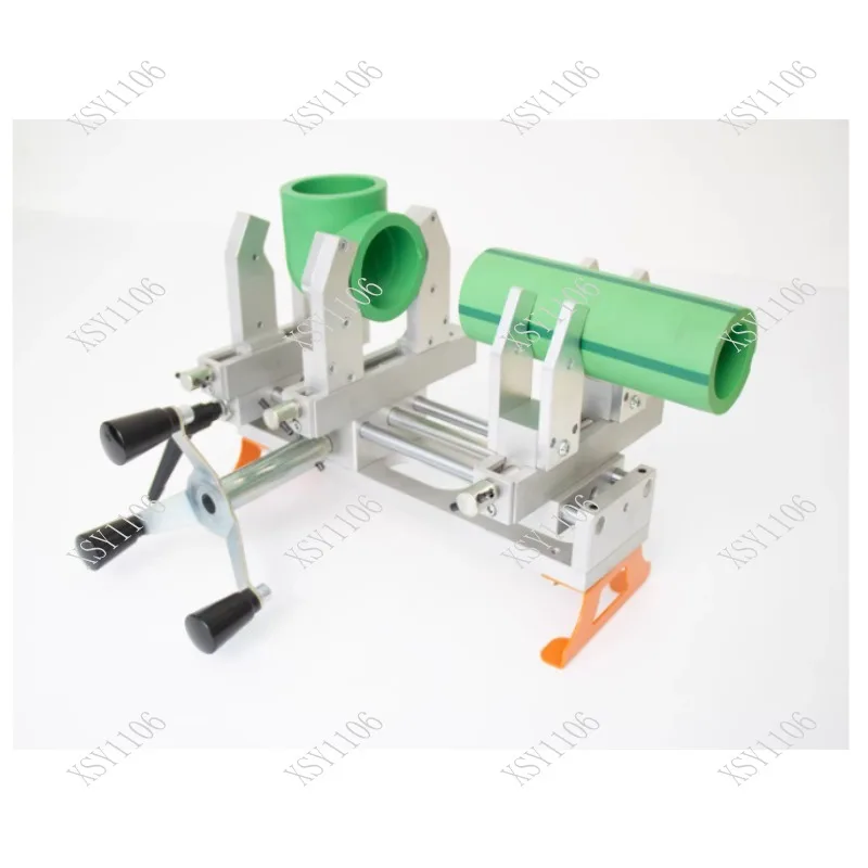 Portable Socket Fusion Welding Clamp Set for PE PP PVDF Pipes 2Clamp Size 20-63mm for Pipe Socket Welding