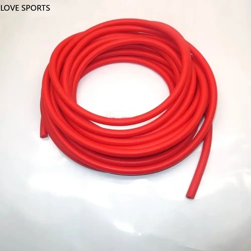 5/10M Red Latex Rubber Hoses New Arrive Color IDxOD 4~8mm High Resilient Surgical Medical Tube Slingshot Catapult Elastic Bands